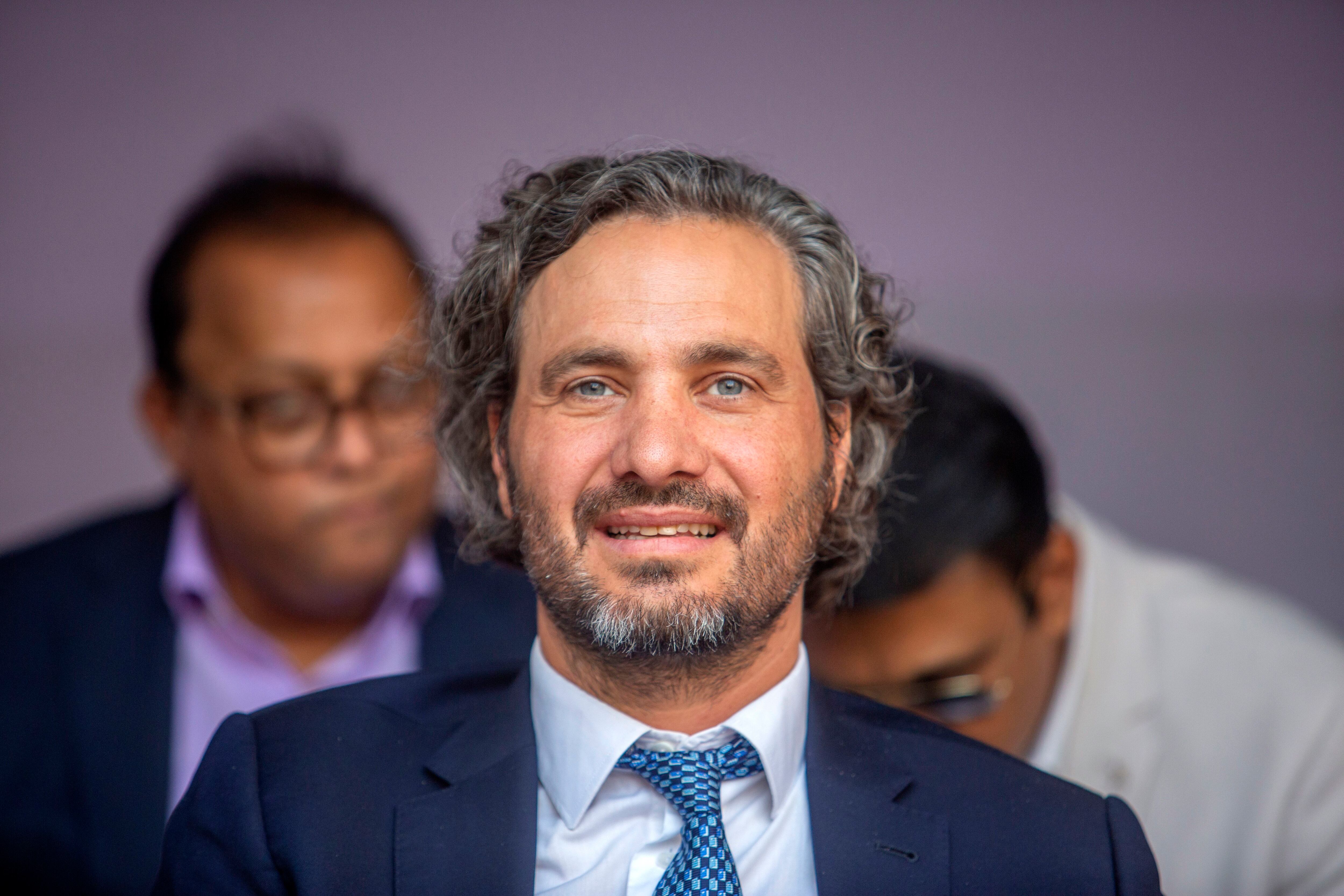 Santiago Cafiero: “Santiago Cafiero es el mejor candidato que tiene el peronismo” (EFE/EPA/MONIRUL ALAM)