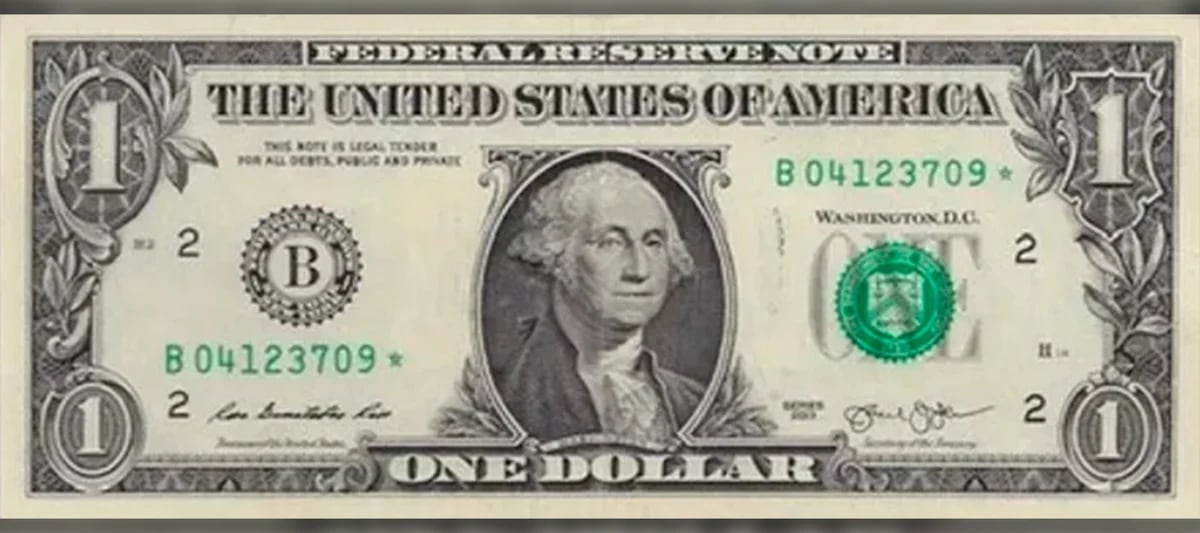 1 Dólar Americano