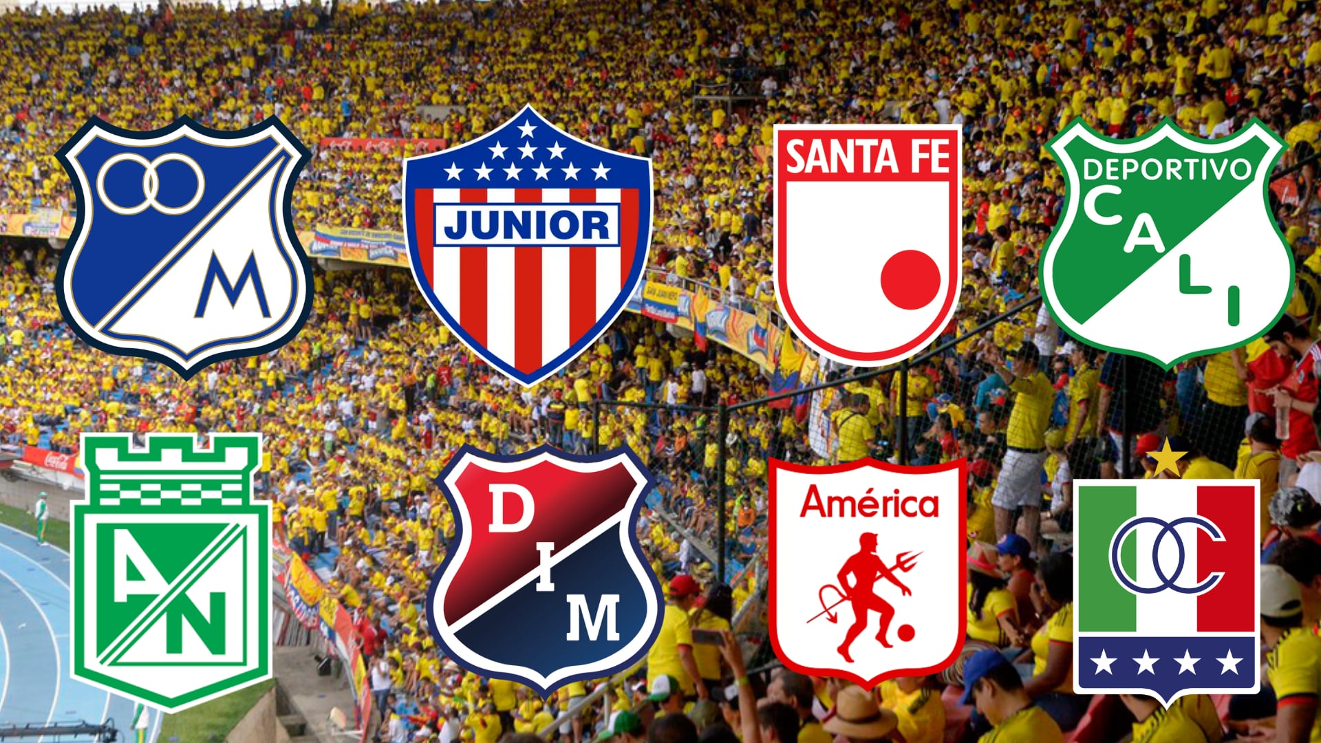 Deportivo Cali, uno de los grandes del fútbol colombiano, se encuentra en riesgo de descender - crédito Felipe Cubillos / Montaje Infobae