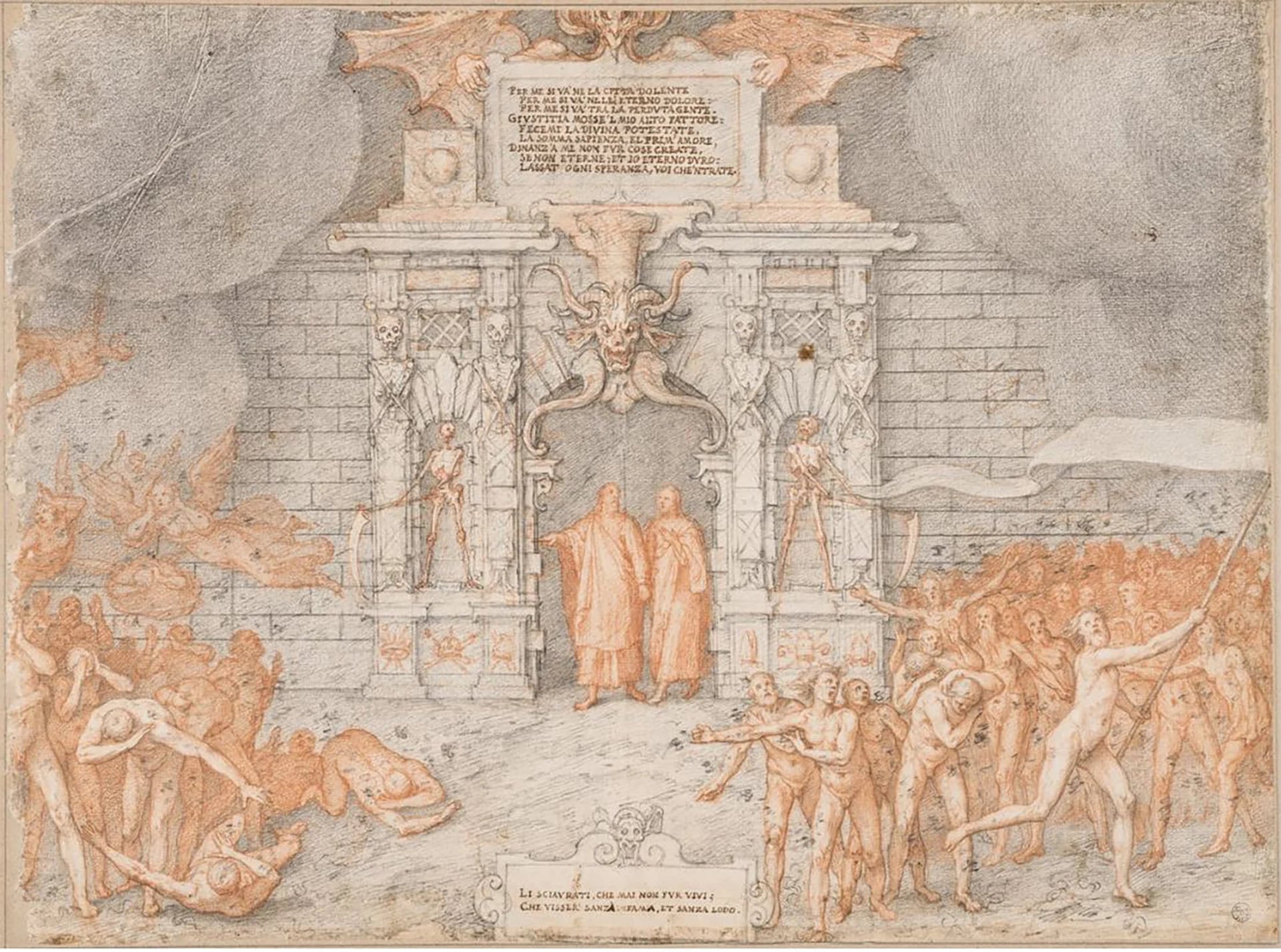7 siglos sin Dante: comenzaron los festejos con una muestra de ilustraciones históricas de la “Divina Comedia” 