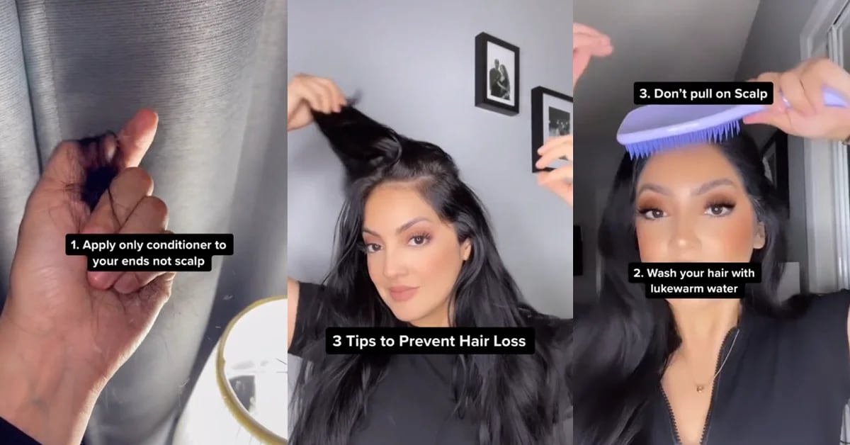 How to prevent hair loss?  Tiktoker mentions three tips