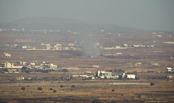 Decenas de misiles han caído en la parte israelí de los Altos del Golán desde Siria (EFE)