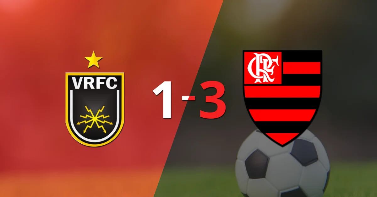 With two goals from Gabriel Barbosa, Flamengo beat Volta Redonda