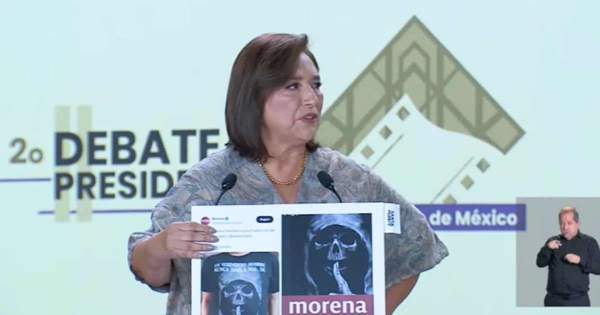 « Calacas Chidas » : le mème controversé qui a atteint le deuxième débat présidentiel