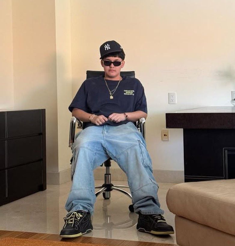 Él es Phoenix Guerrero, el hijo de Yuridia que busca fama en los corridos tumbados - Infobae