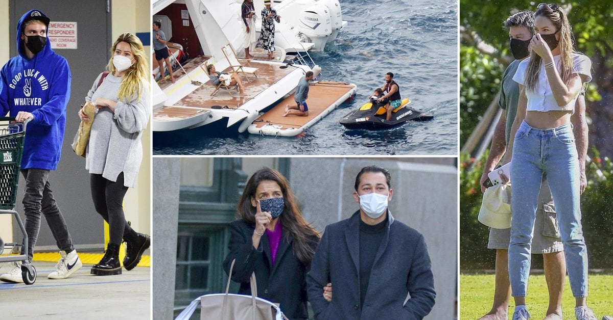 The romantic passage of Katie Holmes and Emilio Vitolo Jr.  in New York, the family vacations of John Legend and Chrissy Teigen in Saint Barth: celebrities in a click