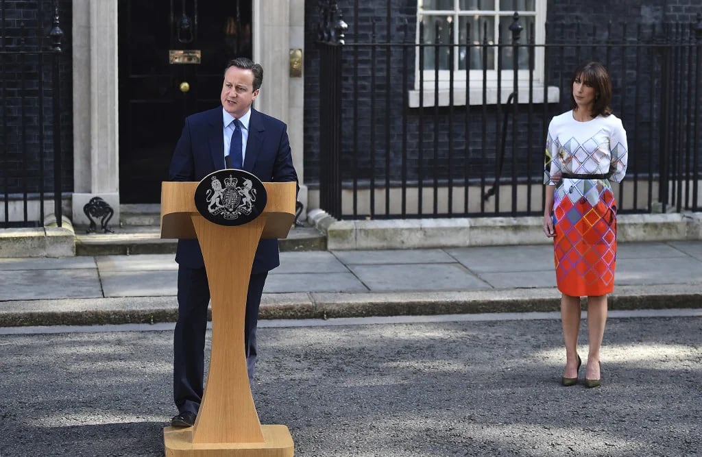 El primer ministro británico, David Cameron, renunció por el triunfo del Brexit (AFP)