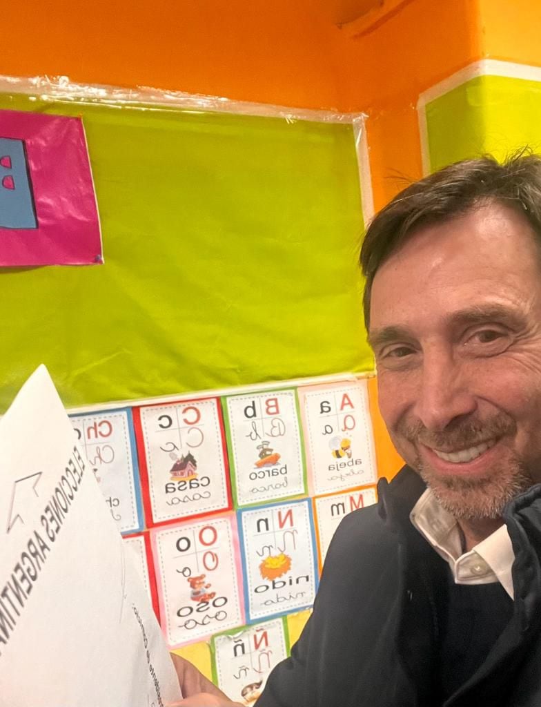 Eduardo Feinmann también emitió su voto (Foto: Teleshow)