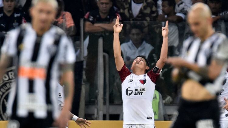 Luis Rodriguez es la Pulga, un futbolista clave para las aspiraciones de Colón en la final de la Copa Sudamericana (Photo by Douglas Magno / AFP)