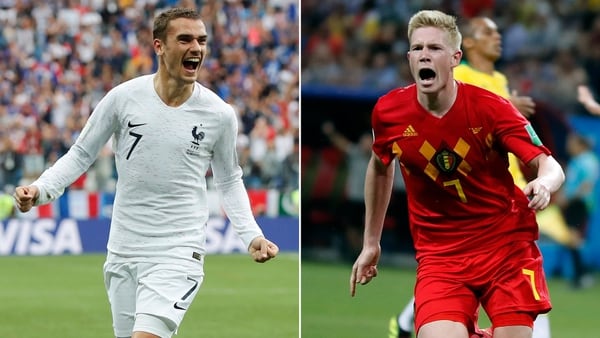 Francia y Bélgica disputarán la primera semifinal del Mundial