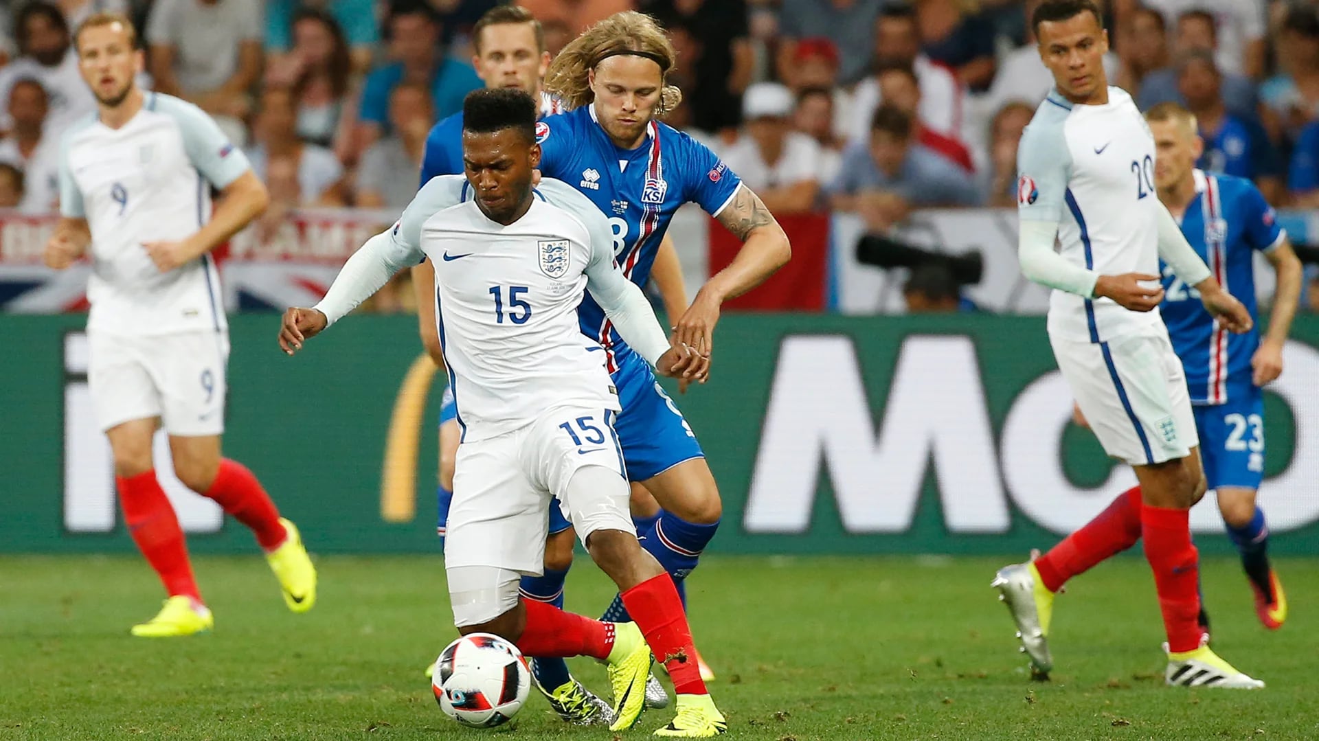 Islandia dio del gran golpe de la Eurocopa ante Inglaterra (Reuters)