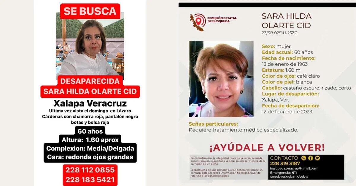 Sara Hilda, 60, was found dead in Xalapa;  they arrested his nephew and 2 other people