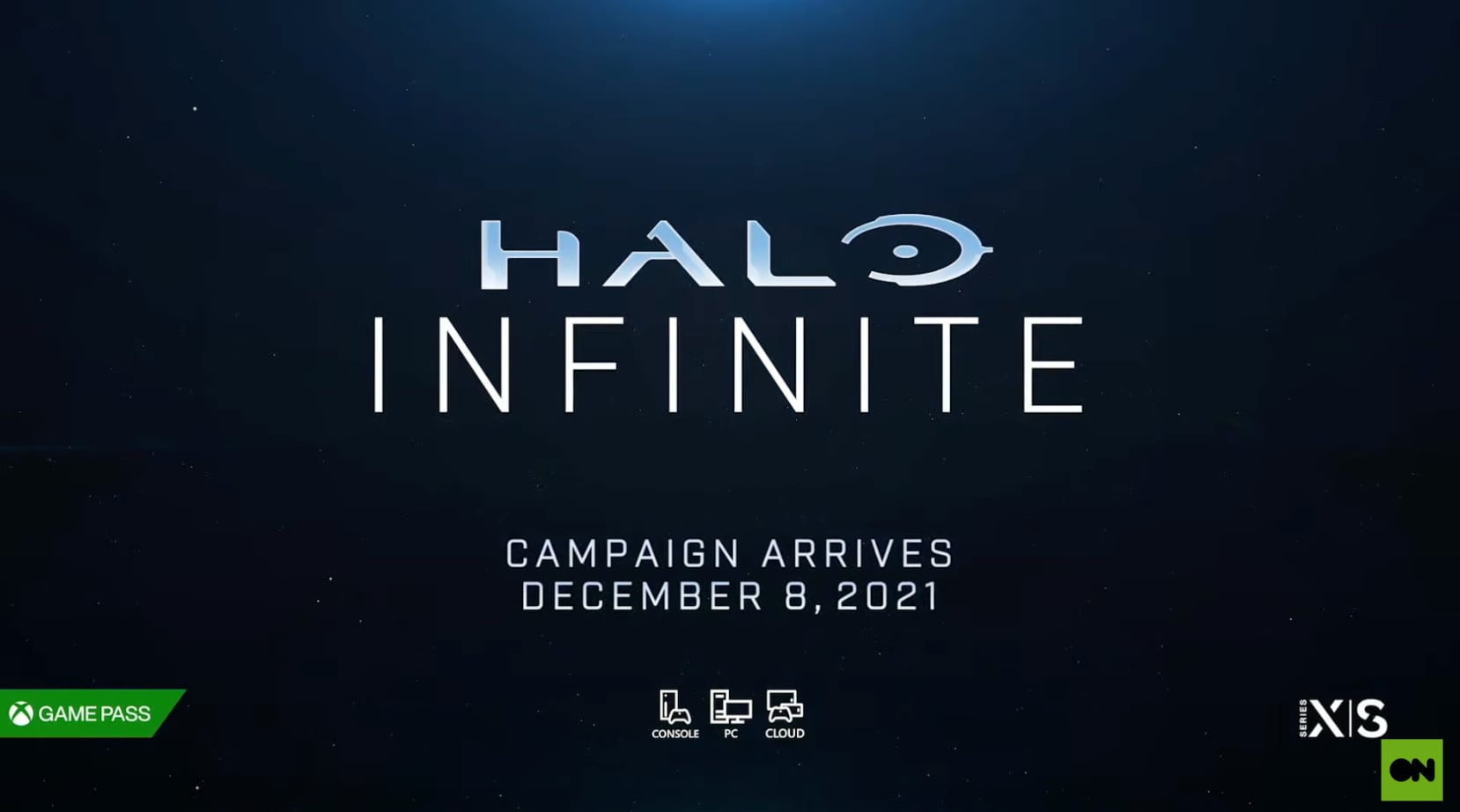 Halo Infinite Campaign Mode arrives on December 8, 2021. (screenshot: Xbox)