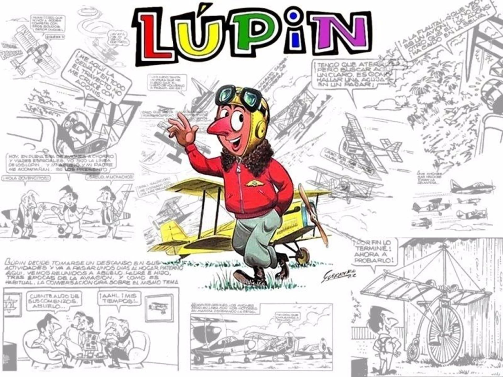 Lupin, el personaje creado por Guillermo Guerrero