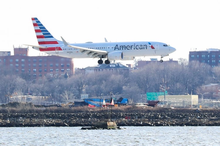 Un Boeing 737 Max 8 de American Airlines (Foto: REUTERS/Shannon Stapleton)