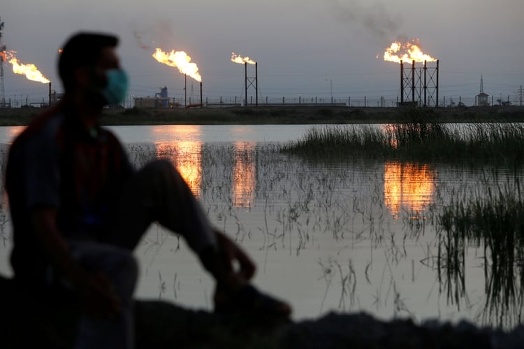 El campo petrolero de Nahr Bin Umar en Basra, Iraq (REUTERS/Essam Al-Sudani/archivo)