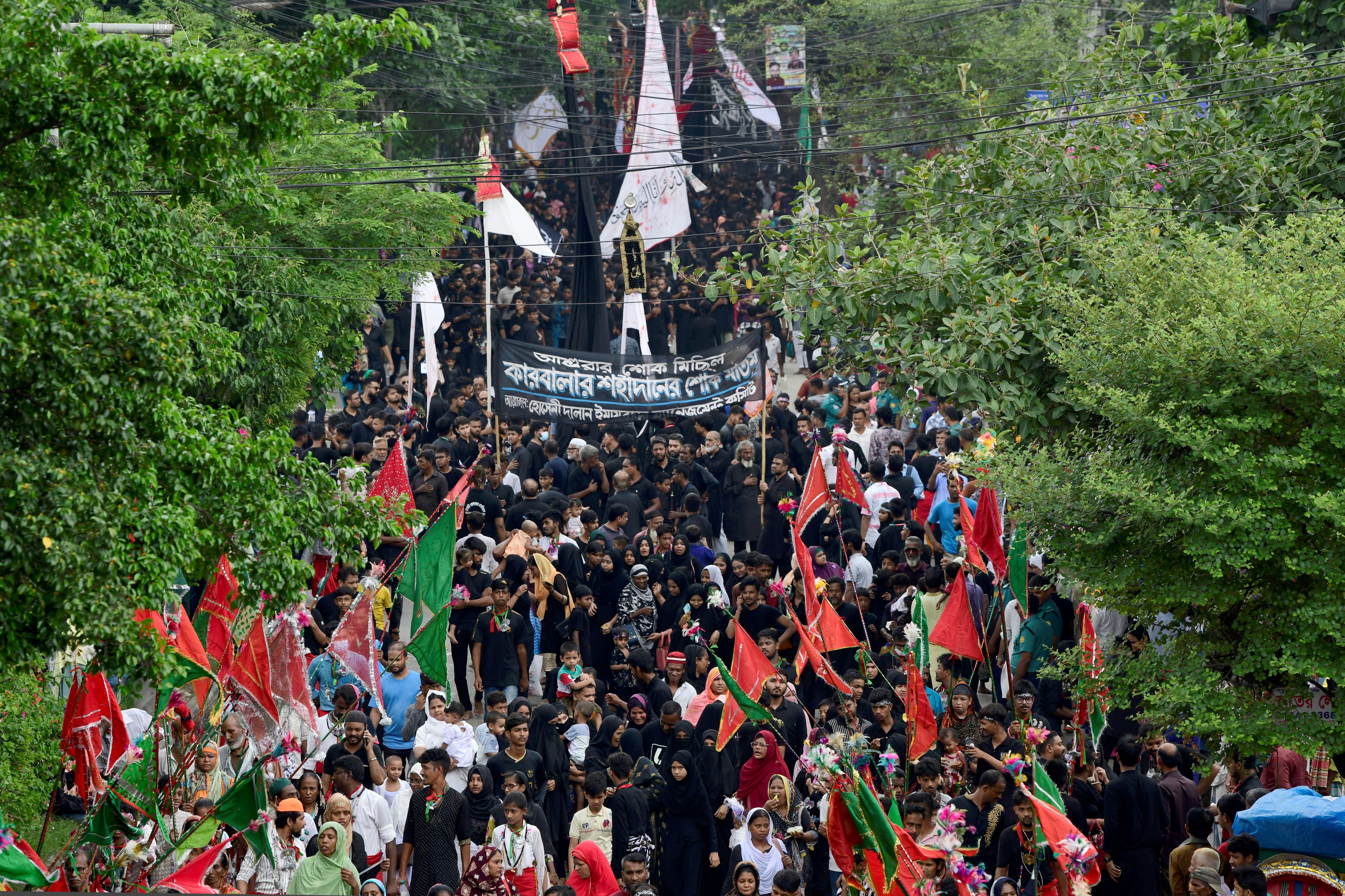 En Dhaka, Bangladesh, suele haber conmemoraciones de los musulmanes /REUTERS/Fatima Tuj Johora