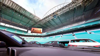 El estadio se reconvertirá en un teatro a cielo abierto y autocine