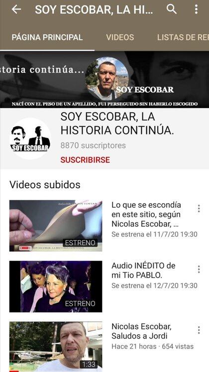 En el canal de Youtube de Nicolás Escobar se compartió un live con imágenes exclusivas de la exhumación del cadáver de Pablo.