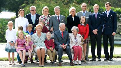 LA familia real belga (Shutterstock)