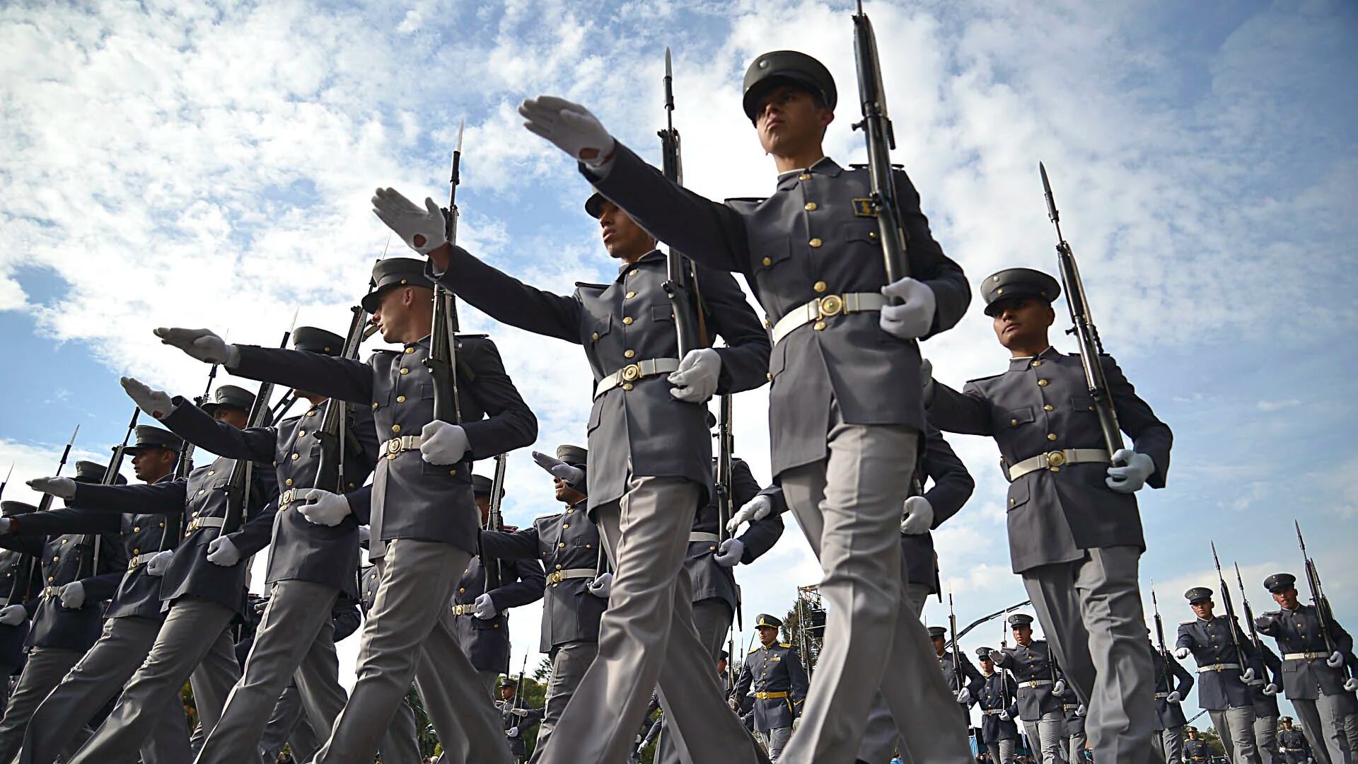 Soldados del Liceo Militar General San Martín