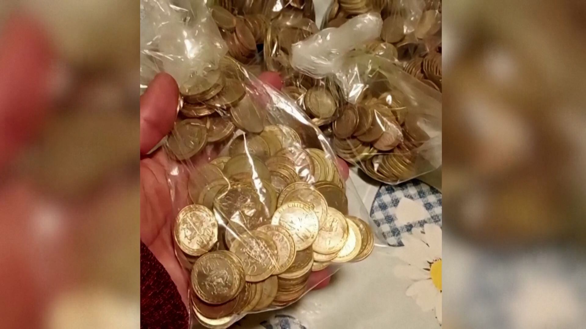 Un chileno compró un televisor con monedas recolectadas en playas y parque captura