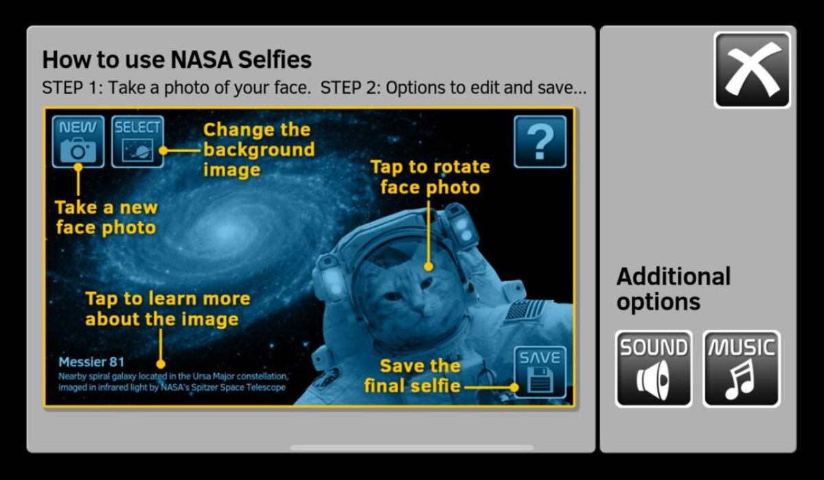 Para tomar la fotografía solo se requieren unos simples pasos. (NASA)