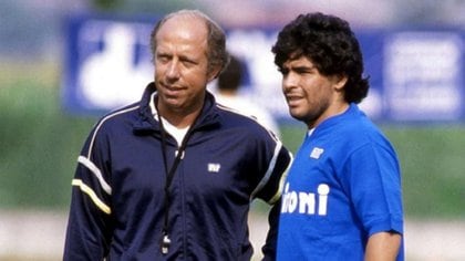 Ottavio Bianchi comandó a Maradona en Napoli