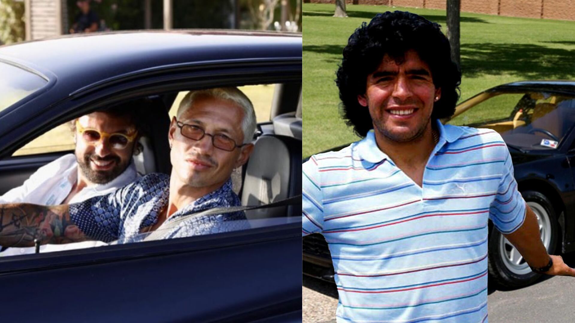 Gianluca Lapadula se convirtió en la sensación en Italia con su Ferrari negro que emuló al de Diego Maradona.