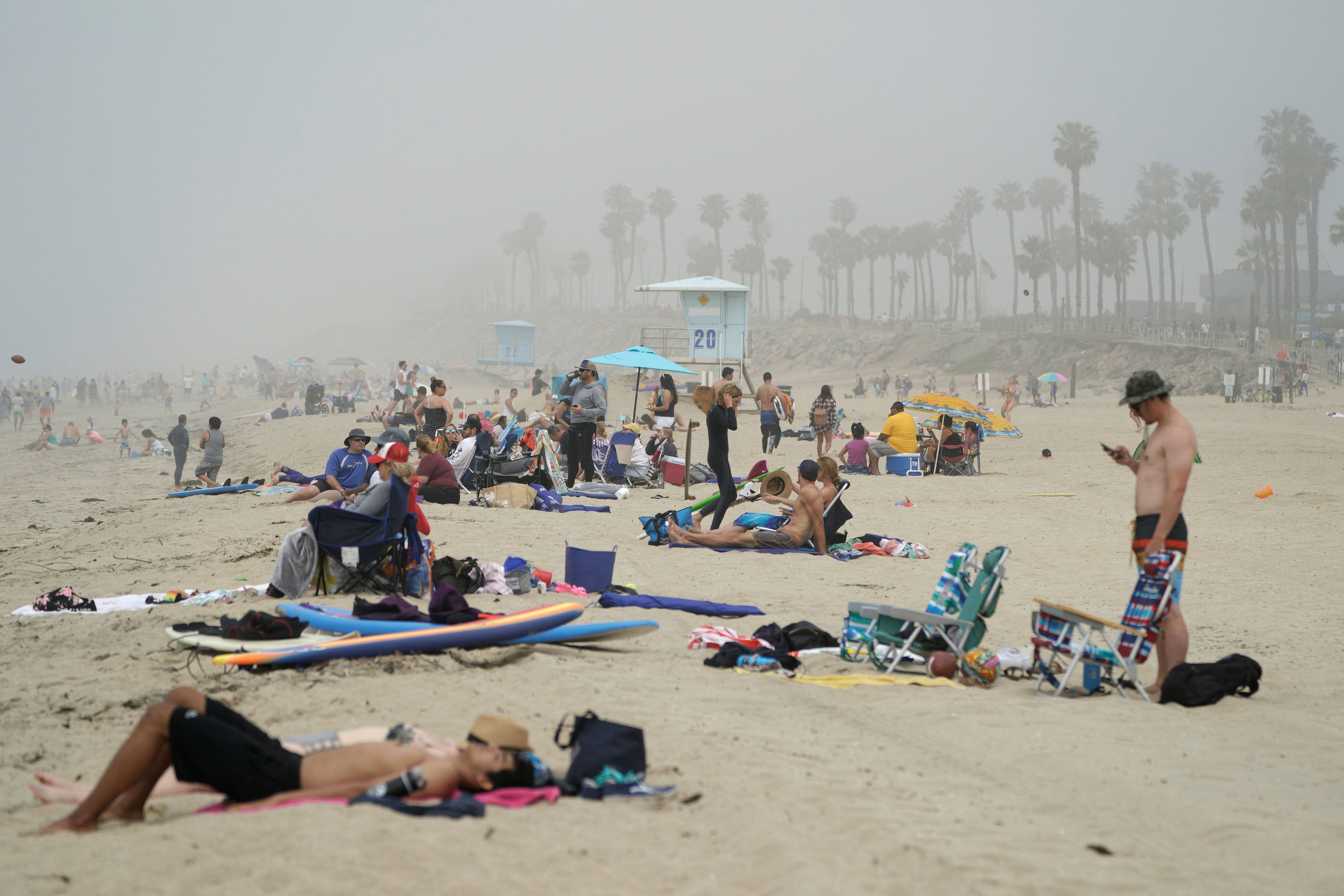 Huntington Beach, California, el 25 de abril (Foto: REUTERS/Kyle Grillot)