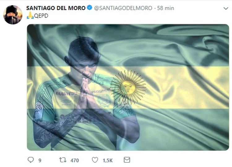 El tuit de Santiago Del Moro
