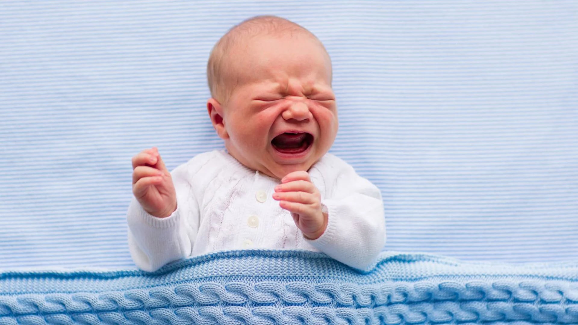 Los bebés británicos son los que más lloran en el mundo (iStock)