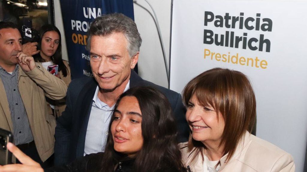 Patricia Bullrich y Mauricio Macri compartieron una recorrida por Pergamino y Junín