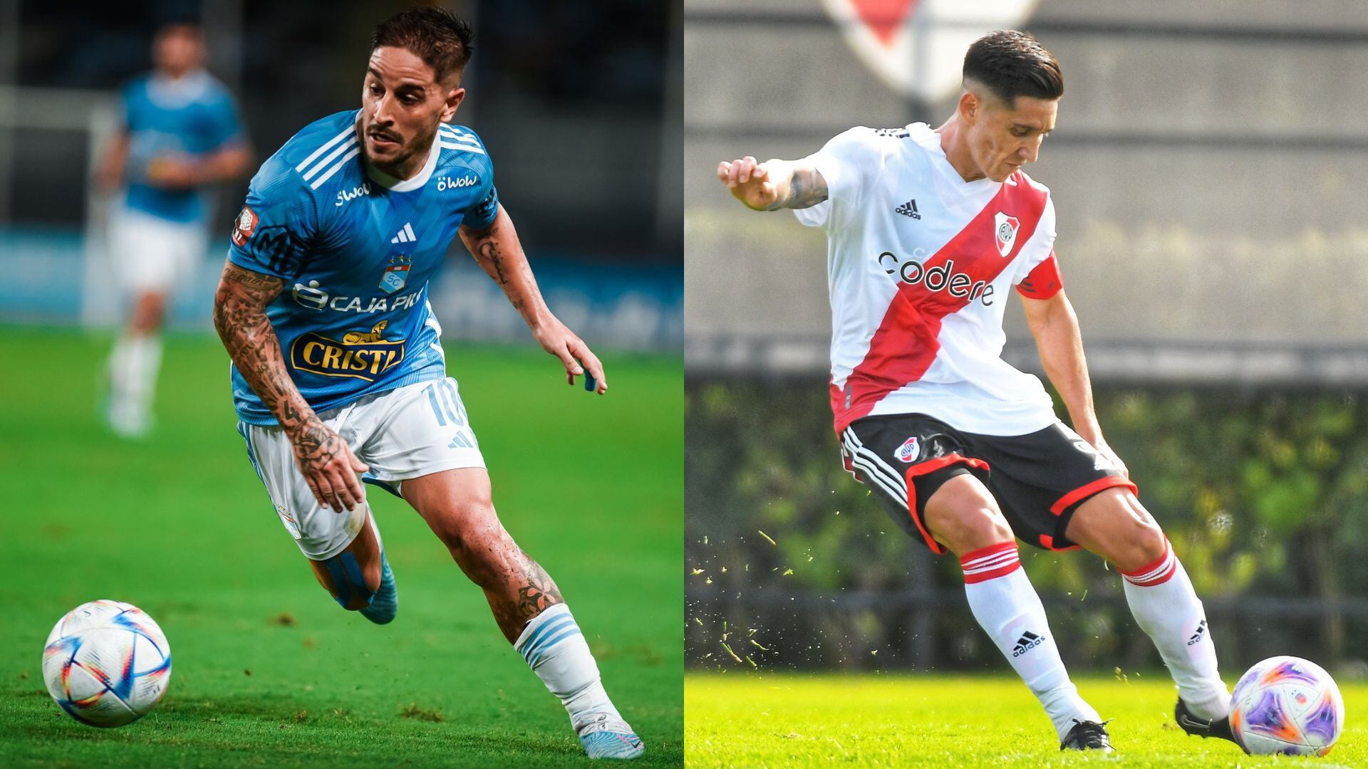Sporting Cristal chocará ante River Plate en Lima por la fecha 4 de la Copa Libertadores 2023. (Foto: Composición Infobae)