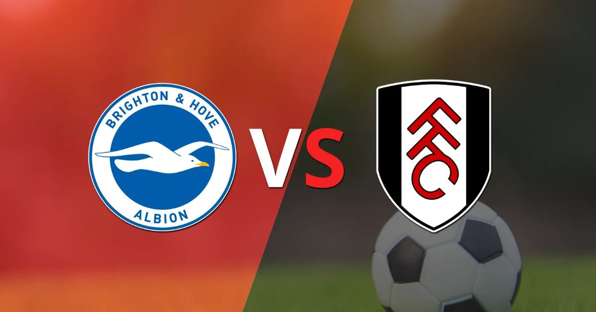 Brighton and Hove and Fulham remain scoreless at the end of the first half