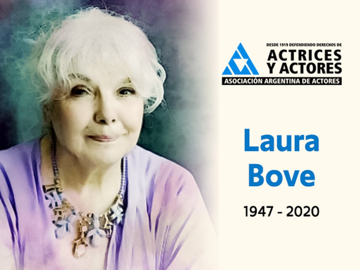 Murió a los 73 años la actriz Laura Bove - Infobae