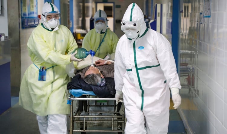 Ya son más de 900 los muertos por el coronavirus en China (China Daily via REUTERS)