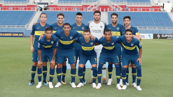 Así formó Boca ante Independiente Medellín en el amistoso de pretemporada (Boca oficial)