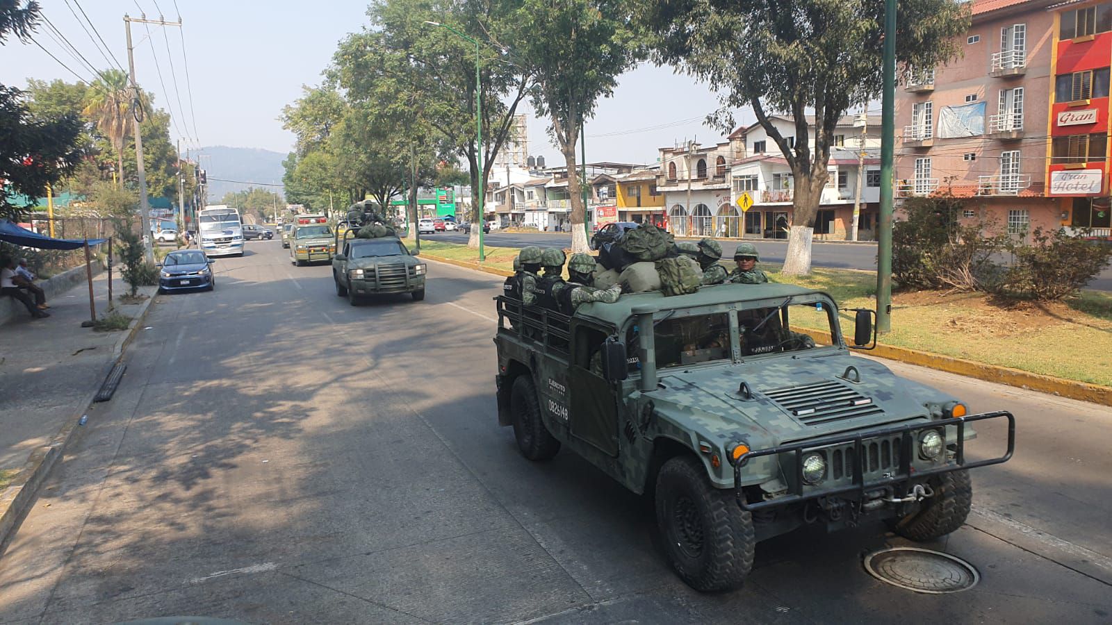 Elementos del Ejército platicaron parte de sus experiencias en México. (Foto: Sedena)