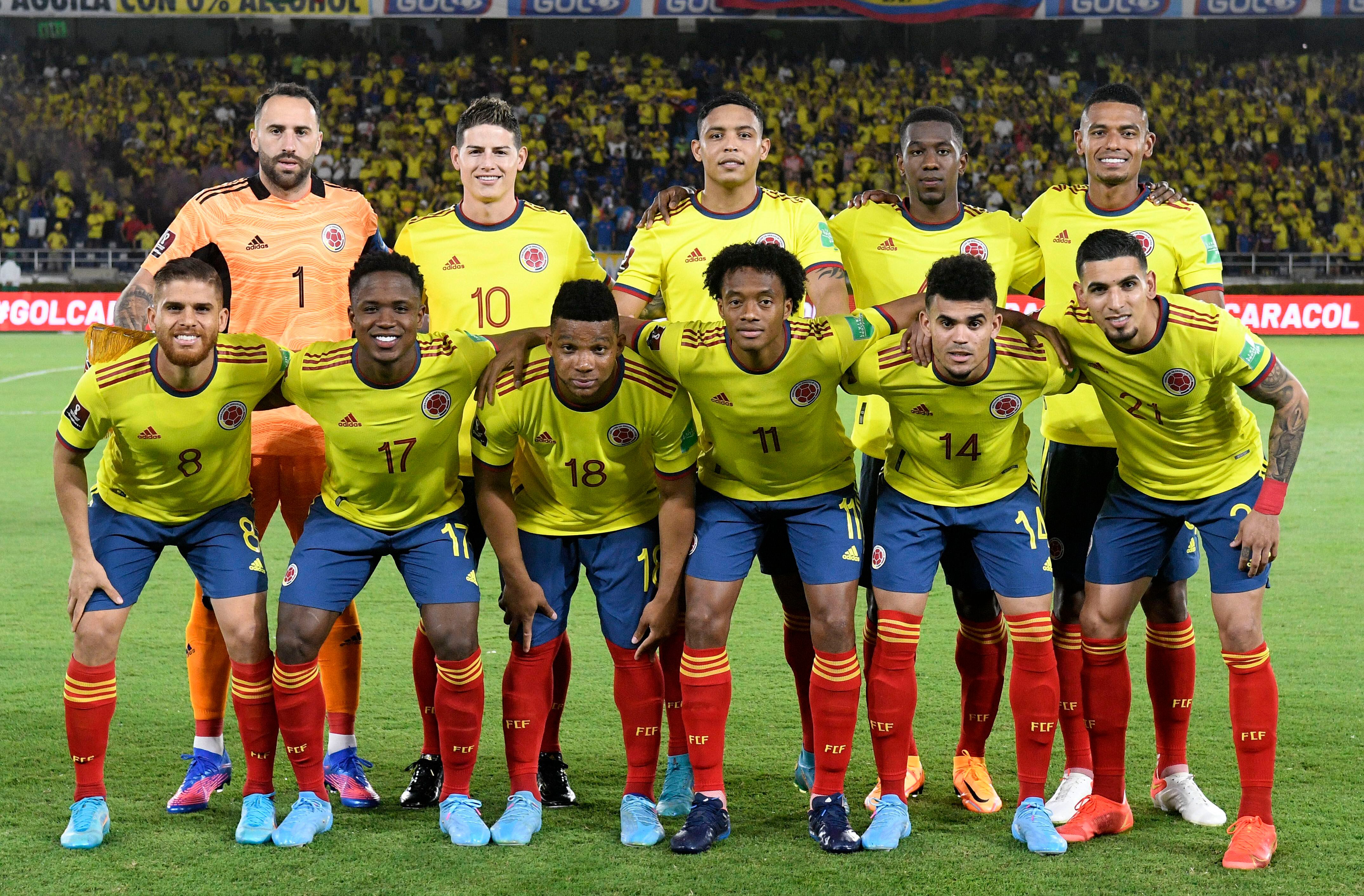 Este fue el equipo de Colombia que comenzó el invicto de 20 fechas, enfrentando a Bolivia en marzo de 2022 - crédito FCF