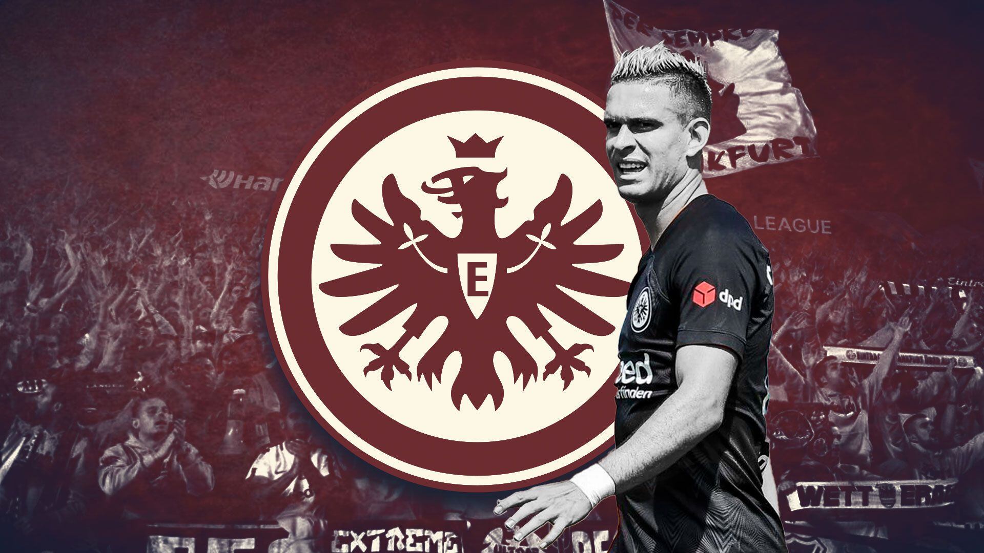 Rafael Santos Borré suma más de 50 partidos con la camieta del Eintracht Frankfurt
