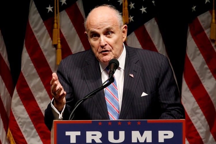 Rudy Giuliani. Foto: REUTERS/Jonathan Ernst