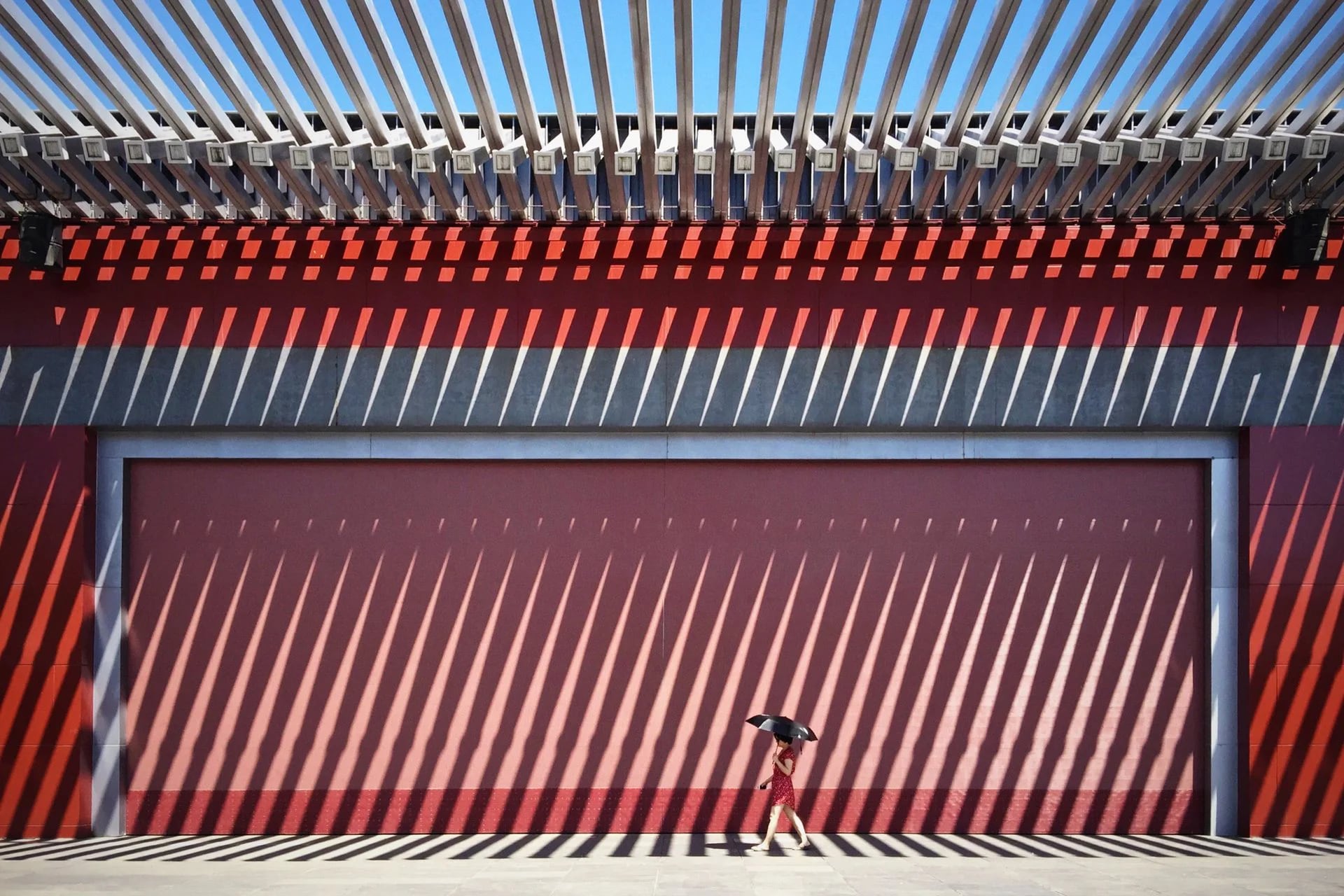 El premio de Arquitectura fue para Wang Jian de Beijing, China, por su fotografía tomada en el Parque Olímpico (Jian Wang)