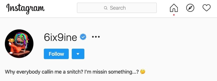 Hernández utilizó su cuenta de Instagram para bromear (Foto: Captura de pantalla)