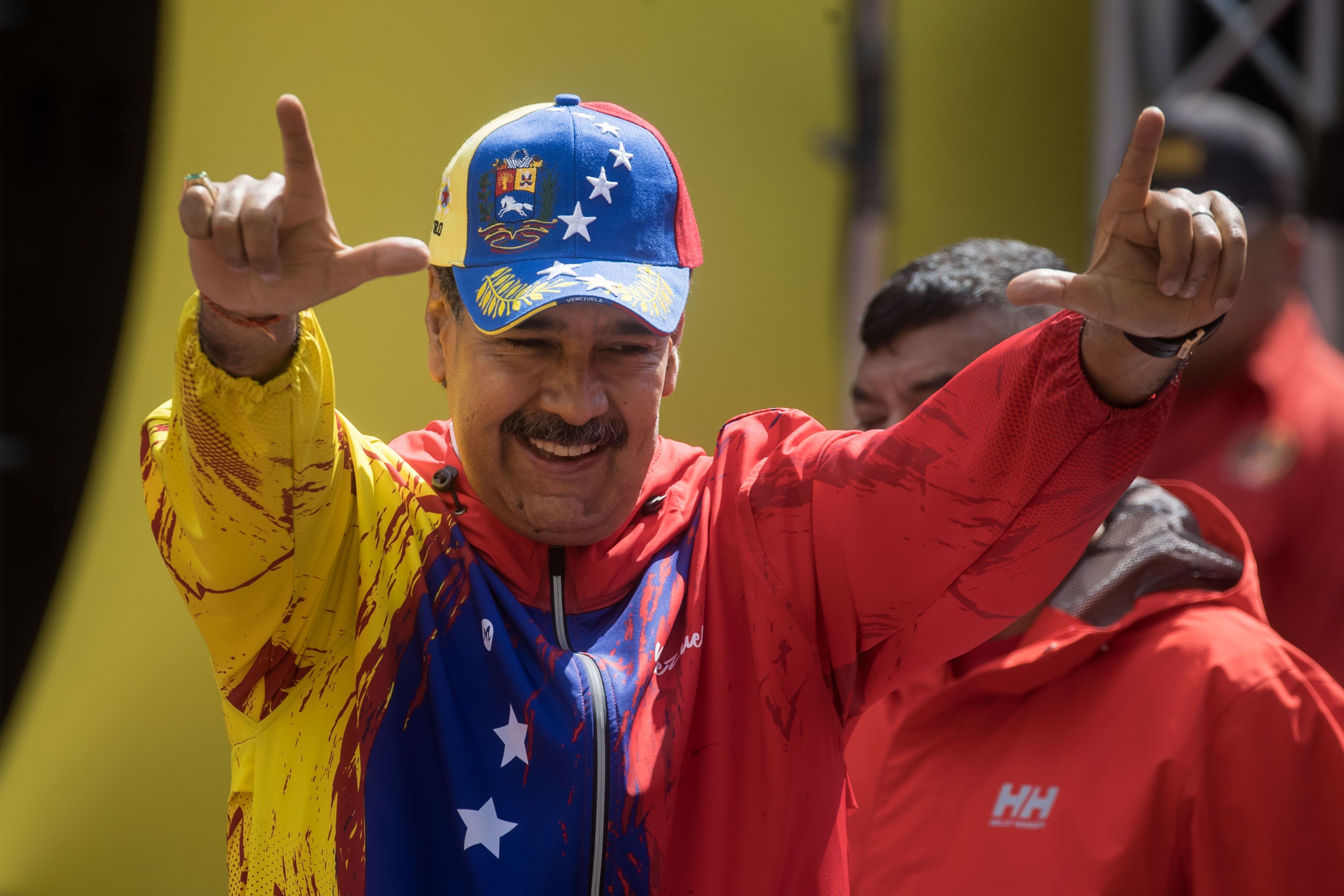 El dictador venezolano dijo que el pueblo “volverá a conquistar una gran victoria” en las elecciones presidenciales. (EFE/ Miguel Gutiérrez)