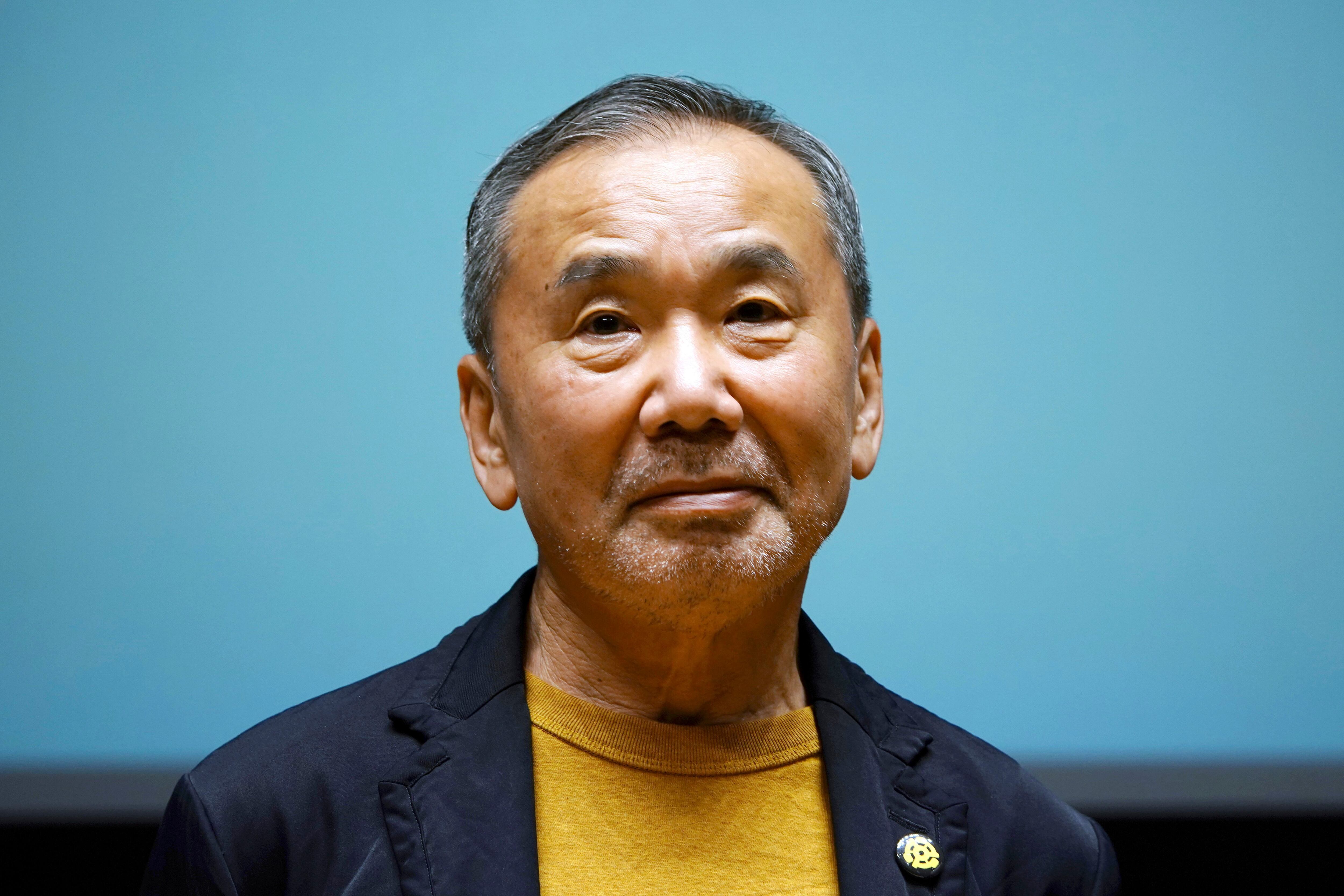 Por estos días, el novelista japonés Haruki Murakami vuelve a sonar como candidato al Premio Nobel de Literatura (Foto AP/Eugene Hoshiko,archivo)
