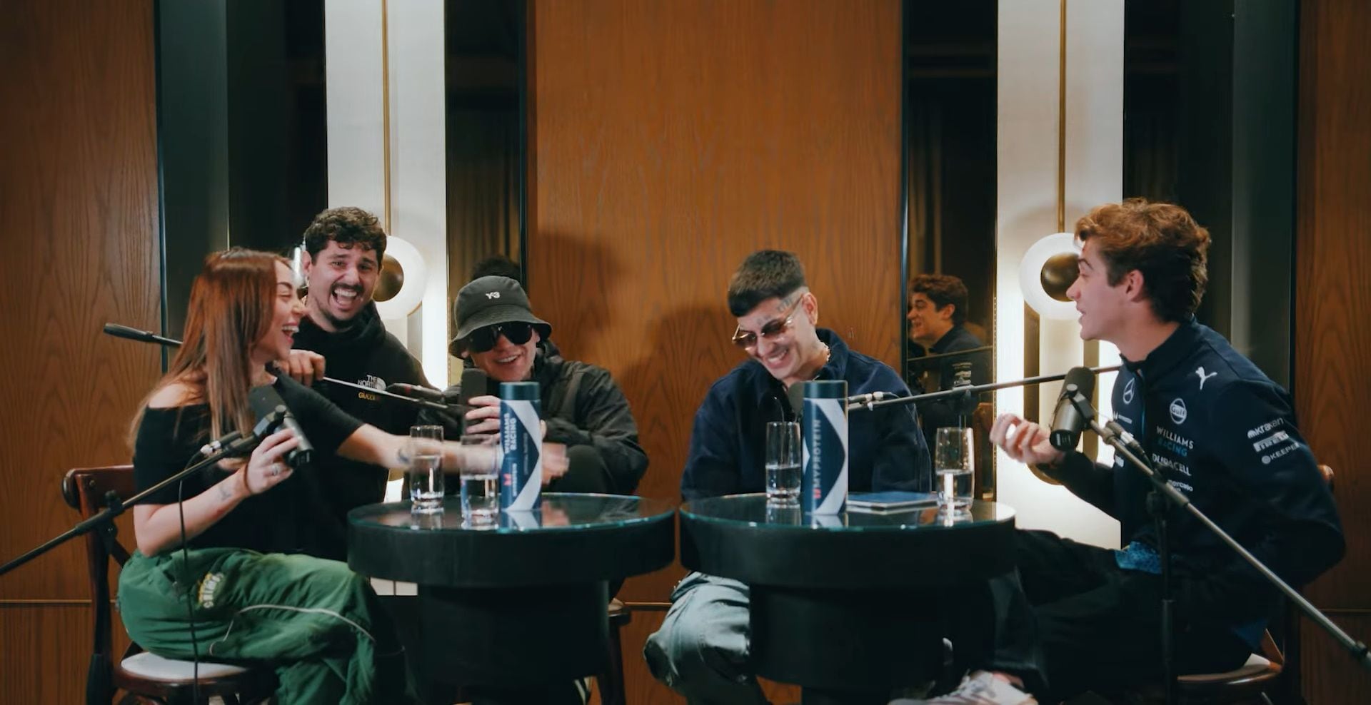 La charla entre Colapinto, Duki, Bizarrap, NIcki Nicole y Luquitas Rodríguez