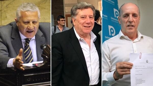 Jorge Sarghini, Humberto Roggero y Alejandro Amor: uno de ellos será el próximo Defensor del Pueblo de la Nación