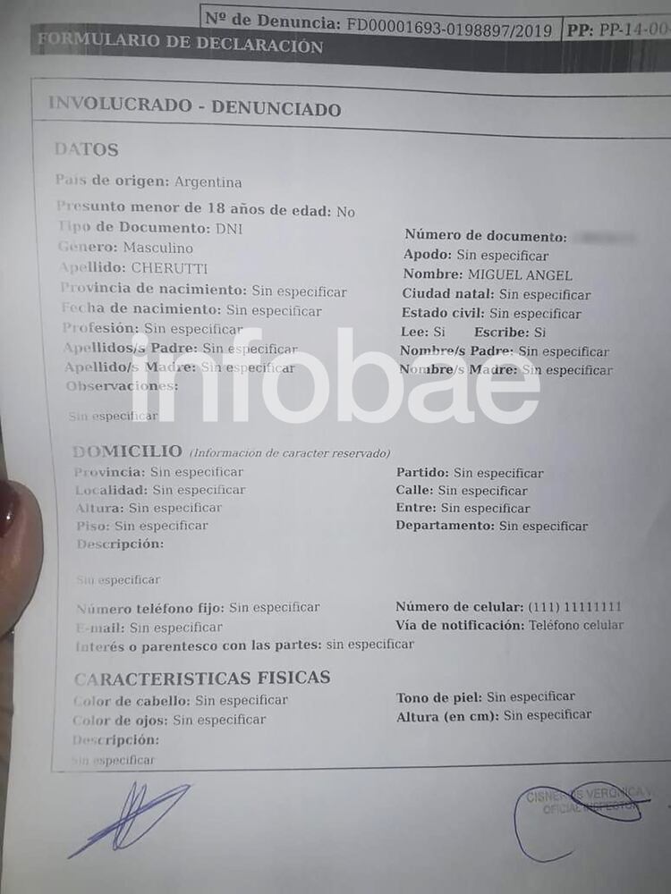 Melissa Brikman realizó la denuncia el 1 de julio sobre el episodio que sucedió cuando tenía 18 años. Hoy, tiene 35