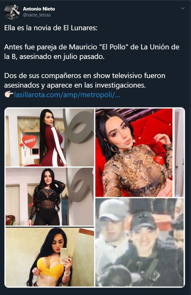 Gaby Castillo suele compartir su ostentosa vida en Instagram, donde tiene más de 700 mil seguidores (Foto: Twitter @siete_letras)